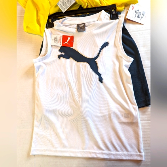 Boys Puma 3 Piece Short Set Brand New With Tags Size 5 - Picture 7 of 7
